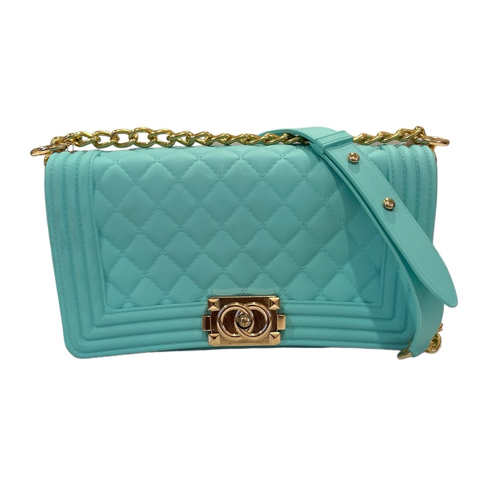 Jelly  Flap Crossbody Handbag.